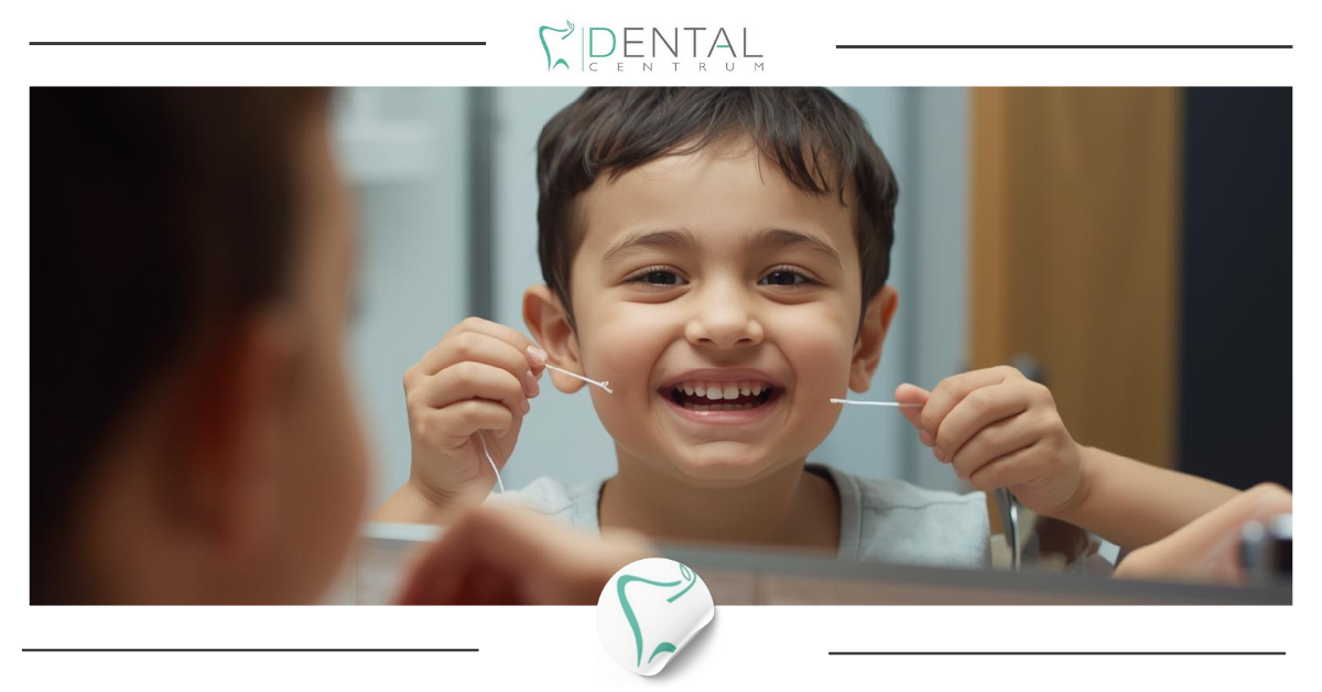 Nitkowanie zęb&oacute;w &ndash; dlaczego warto zachęcać do tego dziecko?